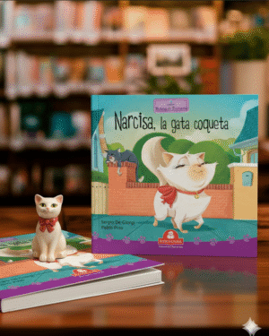 Narcisa la gata coqueta.